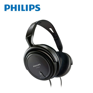 【Philips 飛利浦】SHP2100 耳罩式有線音效耳機【三井3C】