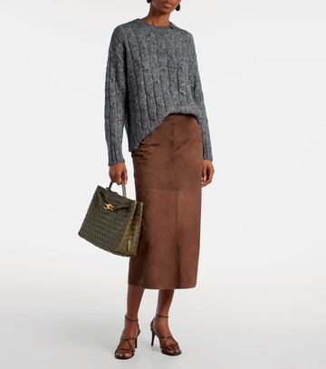 'S Max Mara Cotton, alpaca, and wool sweater
