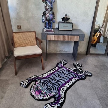 香港 RAW EMOTIONS 西藏虎毯 紫 - L號200x120cm