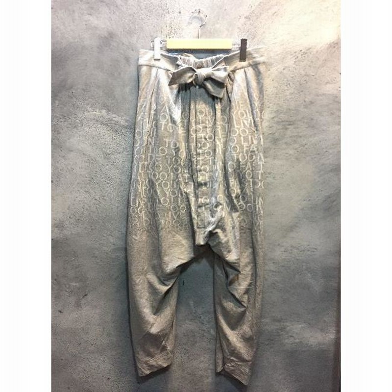 Vivienne Westwood サルエルパンツ チェック柄 ヴィヴィアンウエストウッド MAN 中古 / タータンチェック