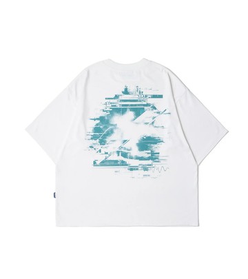 Nozzle Quiz® White - Glitch-flow S/S Tee