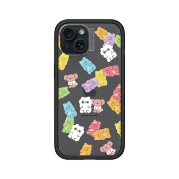 iPhone 15 Mod NX 黑 - 爽爽貓 Song Song Meow by SECOND - 軟糖爽爽貓