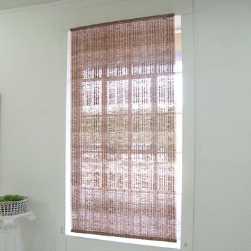 BYDECO 垂直自動竹簾  90 x 180cm  棕色