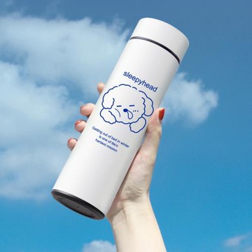 兒童智能保溫杯女可愛少女心杯子高顏值女士便攜女學生不銹鋼水杯