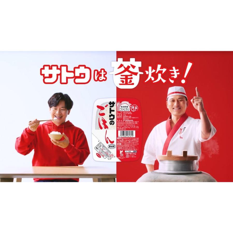 サトウのごはん 新潟県産コシヒカリ 8食パック　200g　1ケース4袋入　さとうのごはん レトルト サトウのご飯 米 レンジ ごはん　業務用　食品　送料無料 2個