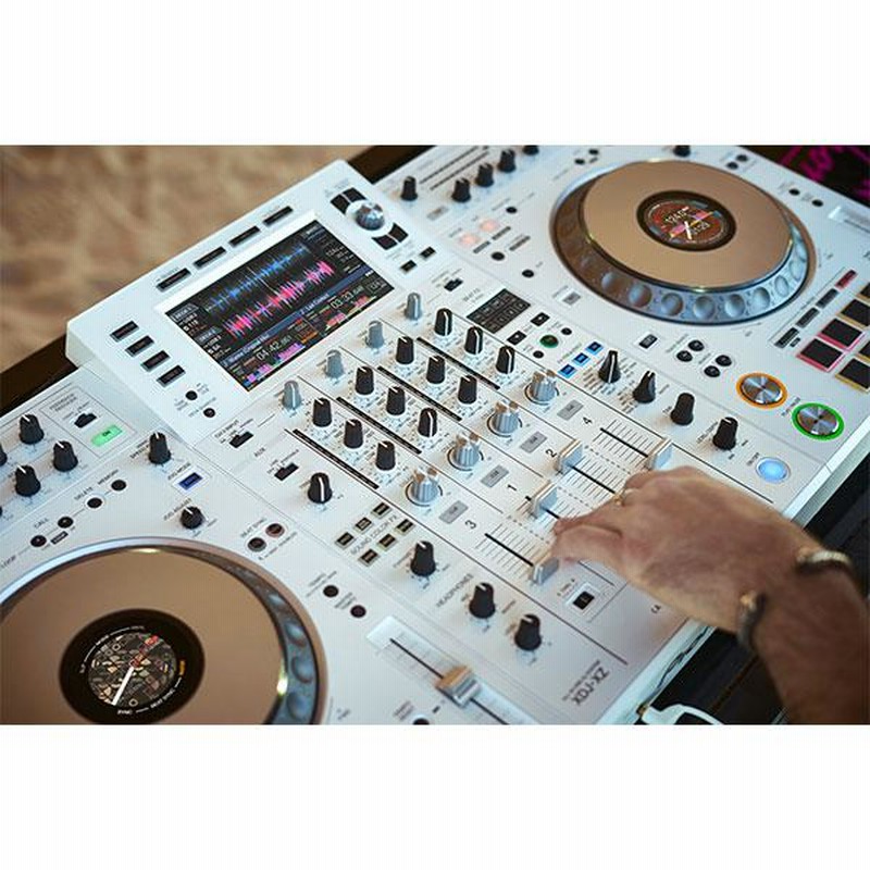 Pioneer DJ XDJ-XZ ホワイト DJコントローラー XDJ-XZ-W 4ch プロフェッショナル オールインワン DJシステム