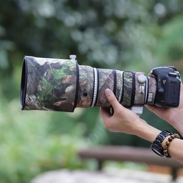 適用CANON佳能EF300mF2.8L IS II二代定焦長焦鏡頭迷彩炮衣保護套