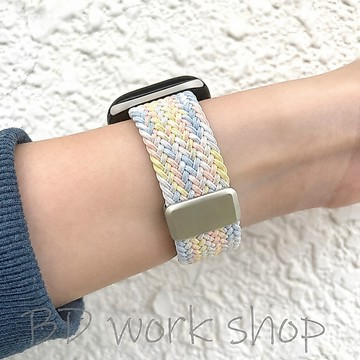【新色 奶油棉花糖】尼龍編織錶帶 適用 蘋果手錶錶帶 Apple Watch S11 S10/9/8 SE3 Ultra