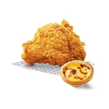 【肯德基】 咔啦脆雞+原味蛋撻 好禮即享券