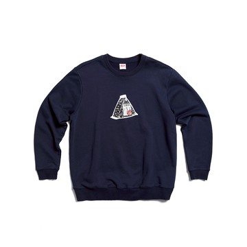 EDWIN｜中性｜三角飯糰厚長袖連帽T恤