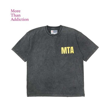 MTA Logo Washed Tee Black 短袖 水洗 黑色 MT25T003-BK [台灣現貨]