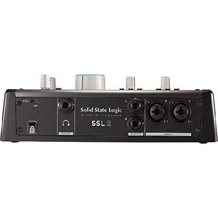 Solid State Logic SSL2 USB Audio Interface with Mic Cable並行輸入