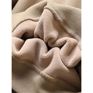 男童衛衣加絨秋冬季款中大童純色百搭圓領兒童裝長袖保暖打底衫