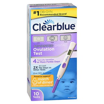 Clearblue Advanced Digital Ovulation Tests 10 Each by Clearblue