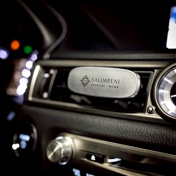 【360°無死角】薩林貝尼 萬神殿古木 車用香氛夾 鉻合金 Salimbeni薩林貝尼 萬神殿古木 萬用香氛夾 鉻合金