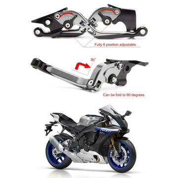 老虎摩托 YAMAHA 山葉 YZF R1 r1 2015~2018年式六段可調離合器煞車拉桿【請詳閱商品描述】