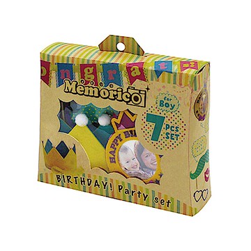 日本NOL-生日派對道具7件組(男孩)