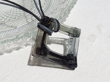 有色玻璃（Irogasane【單色】）項鍊【尺寸可選】【定做】