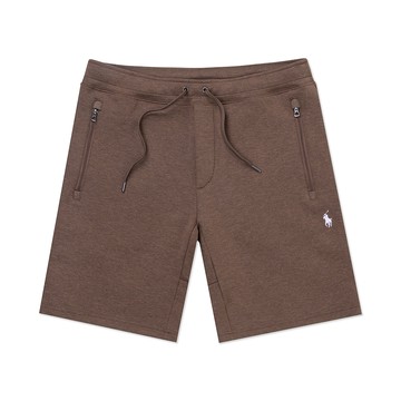 Polo Ralph Lauren RL 熱銷刺繡小馬棉短褲-咖啡色