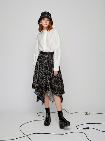 兩面穿半裙_黑 (21W1SK01)