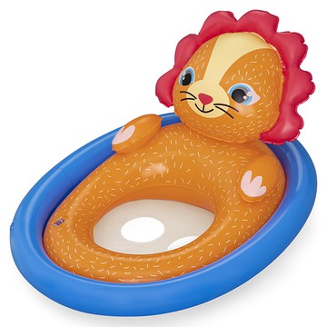 Bestway 兒童座圈 34180  獅子 黃色  1個