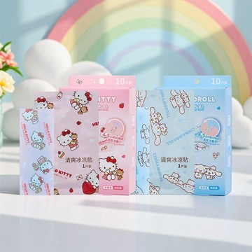 ✨臺灣出貨✨【MINISO】名創優品冰涼貼爆款周邊夏天避暑清涼冰貼學生版降溫