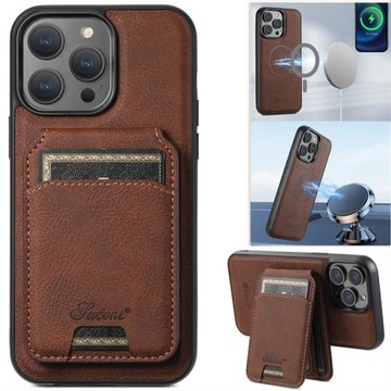 適用iPhone16e/15promax手機殼蘋果13/14plus保護殼17air外殼全包防摔12后蓋無線磁吸充電分體卡包支架插卡男