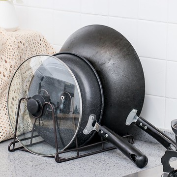 鍋蓋架 免打孔廚房收納架台面菜板架多功能多層置物架子【xy762】