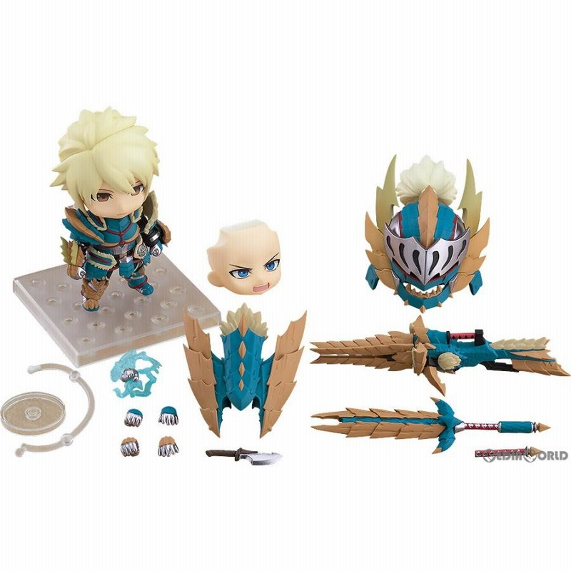 新品即納』{FIG} ねんどろいど 1421-DX ハンター♂ ジンオウα