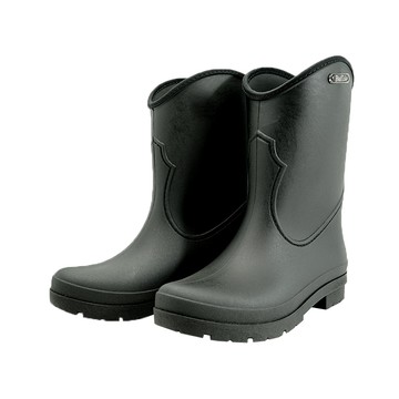 鞋鞋俱樂部 牛頭牌 new buffalo 舒適輕量防滑 中筒雨靴 雨鞋 208-922705 黑色