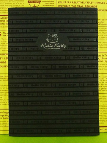 【震撼精品百貨】Hello Kitty 凱蒂貓 傳真memo 黑條紋【共1款】 震撼日式精品百貨