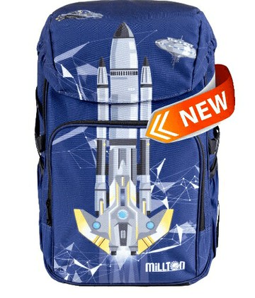 強強滾優選~【Frii自由】澳洲Millton護脊書包 24L-太空戰鬥機