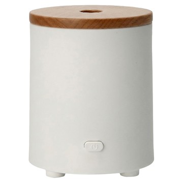 日系簡約無水香氛機 附水溶性精油  CAAD0056S1  白色