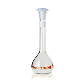 《BOROSIL》量瓶 A級 Flask, Volumetric, Class A, PP Stopper
