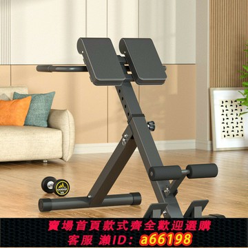 【台灣公司 可開發票】多功能商用羅馬椅家用羅馬凳健身椅專業山羊挺身腰背腹肌訓練器材