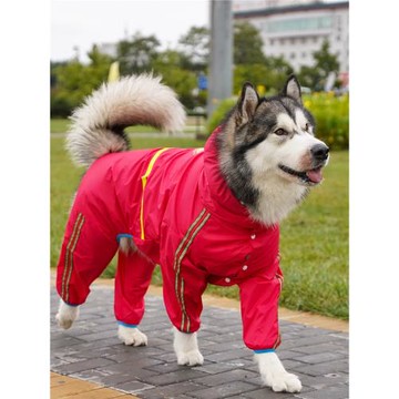 狗狗雨衣泰迪四腳防水單服全包寵物衣服大小狗雨披春夏防塵服比熊