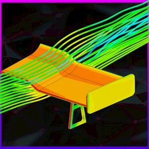 Computational Fluid Mechanics - Airflow Around a Spoiler