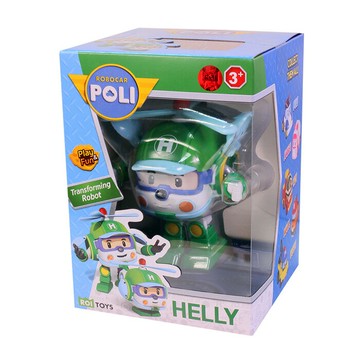 ROI TOYS 救援小英雄波力POLI 新4吋變形 赫利 【鯊玩具Toy Shark】
