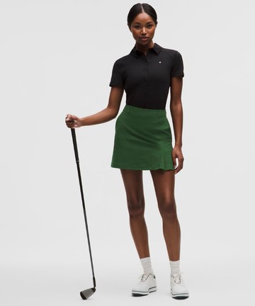 Stretch Twill Front Pleat Golf Skirt Size 33