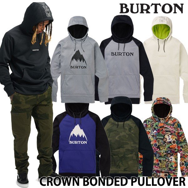 21 Burton バートン Crown Weatherproof Pullover Fleece パーカー 撥水 メンズ レディース スノーウェアー スノーボードウェア 予約商品 21 通販 Lineポイント最大0 5 Get Lineショッピング