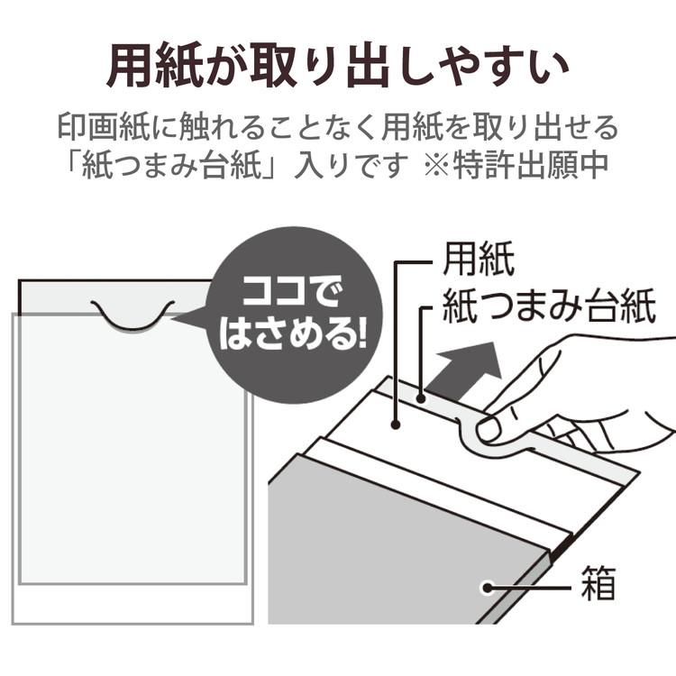 エレコム プリンター用紙 写真用紙 A3 10枚 光沢 印画紙 最上級グレード紙 厚手 インクジェット用紙 ホワイト EJK-PROA310 代引不可