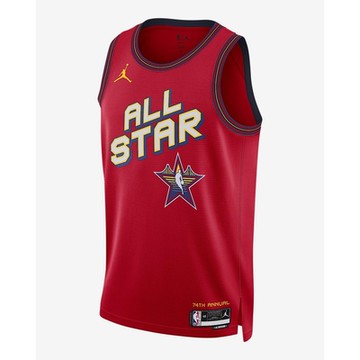 NIKE NBA 耐吉 全明星 速乾 球衣-紅色 ASW MNK DF SWMN JSY T1 B25-FZ6801657