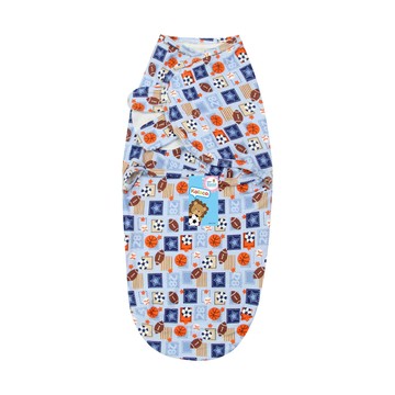 JoyNa - 嬰兒包巾 懶人包巾 可調式簡易包巾-新足球