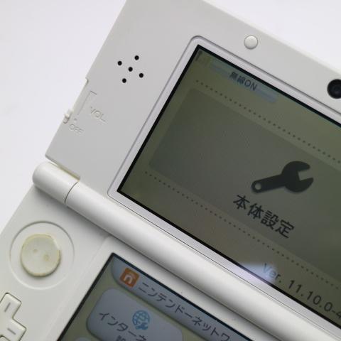 新品同様 本体未使用 Newニンテンドー3DS LL パールホワイト 任天堂 