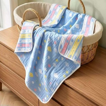 [凱美棉業] 春夏限定 正六層紗 多用途空調被/紗布被/蓋毯 120x150cm【618】