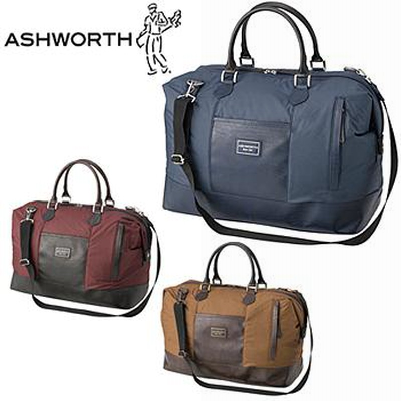 SALE／100%OFF】 美品 アシュワース ASHWORTH ボストンバッグ ゴルフ 