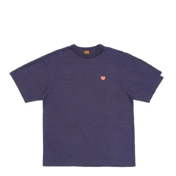 HUMAN MADE HEART BADGE T-SHIRT NAVY