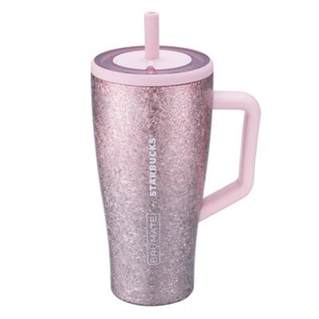 星巴克 櫻色光彩30OZ不鏽鋼把手TOGO冷水杯