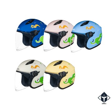 SOL 安全帽 SO12 SO-12 恐龍島 多色可選 半罩 內藏墨鏡 齒排扣 雙層鏡 加長鏡片 輕量化 小尺寸