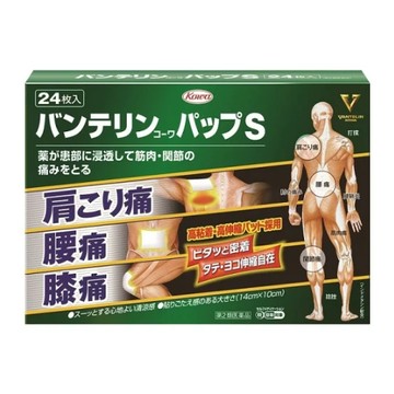 [Limited quantity price] [Class 2 drug] Vantelin Kowa Pap S 24 sheets